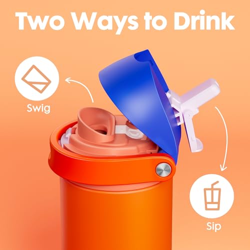 18 oz Insulated Water Bottle for Kids