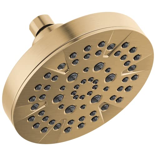 5 Setting Champagne Bronze Shower Head with High Pressure Spray