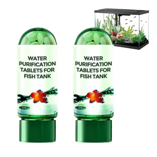 Water Purification Tablets for Fish Tank 2PCS (70 Count)