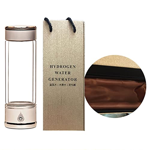 Hydrogen Rich Water Bottle Portable Hydrogen Alkaline Water Generator Ionizer Mode 3 Mins Make Hydrogen Content Up to 1200