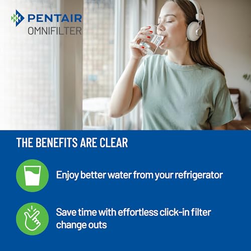 Pentair OMNIFilter Refrigerator and Icemaker Water Filter Cartridge