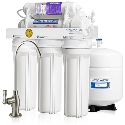 RO-PH90, 6-Stage Under Sink RO System, Alkaline, 90 GPD