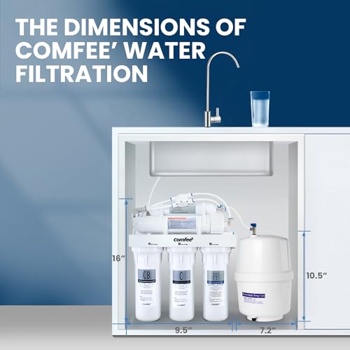 CMP10 5 Stage Reverse Osmosis Under Sink Water Filter System