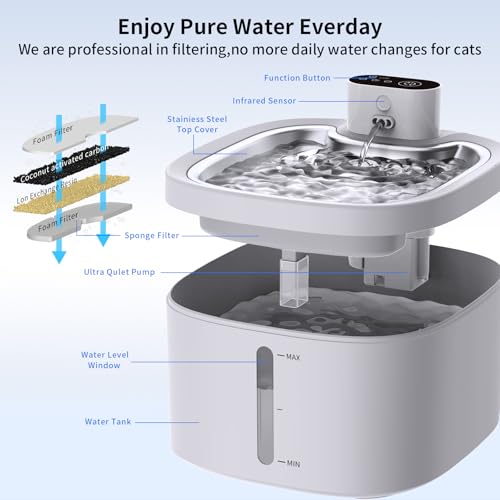 Cat Water Fountain Wireless