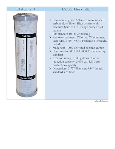 AltonFilter Compatible APEC Ultimate Complete 5 stage high capacity filter set for model ROES
