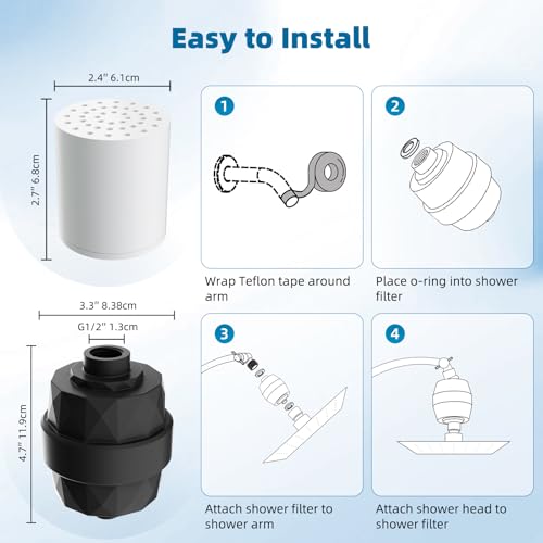 Universal Shower Head Filter