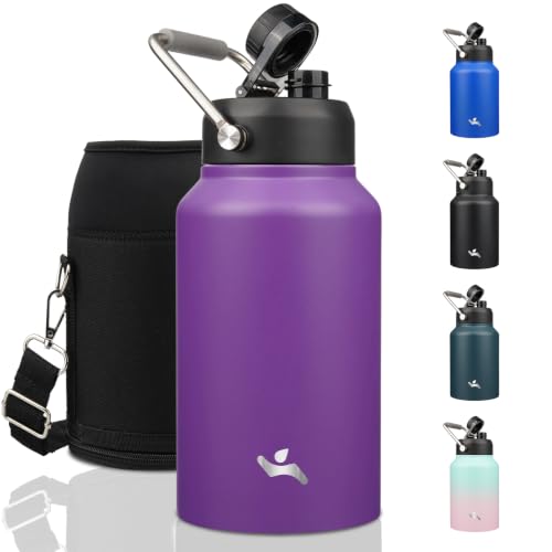 87 oz Insulated Stainless Steel Water Bottle Jug with Handle