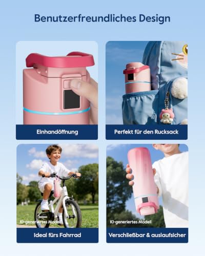 BOOST Kids Smart Water Bottle with Reminder & Tracker