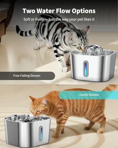 Stainless Steel Cat Water Fountain