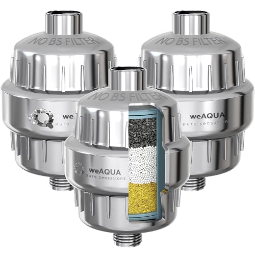 Heavy Duty Shower Filter Jumbo 3 PACK (3 Count)