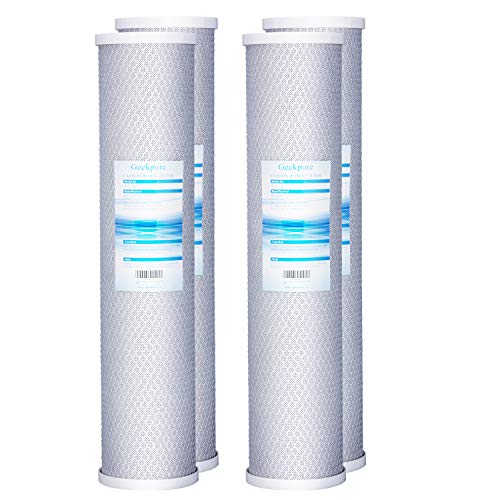 20 Inch Whole House Carbon Block Water Filters (4 Count)