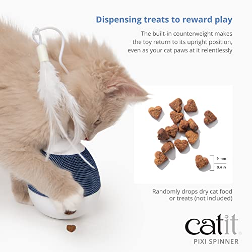 PIXI Spinner Treat Dispensing Cat Toy