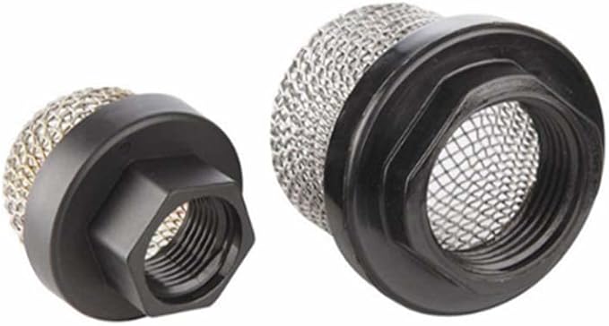 Hose Inlet Strainer Filter Inlet Suction Strainer Mesh Filter Suction Hose Strainer Garden Hose Strainer Filter Sprayer Filter, 1/2 inch