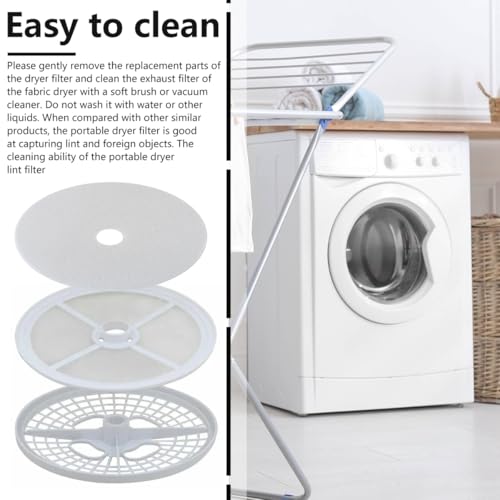 2025 10pcs Dryer Exhaust Filters for Panda Dryer Filter