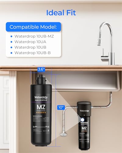 RF10 MZ Water Filter Replacement for Waterdrop 10UB
