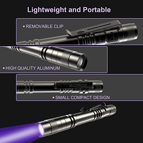 UV Black Light Flashlight
