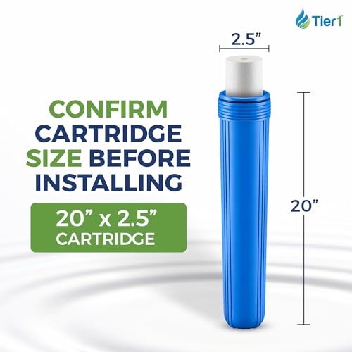 1 Micron 2.5" × 20" Whole House Sediment Water Filter
