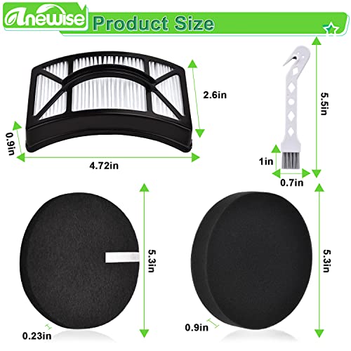 Filter for Bissell CleanView 2486 2487 2492 PowerClean 2494 Vacuum