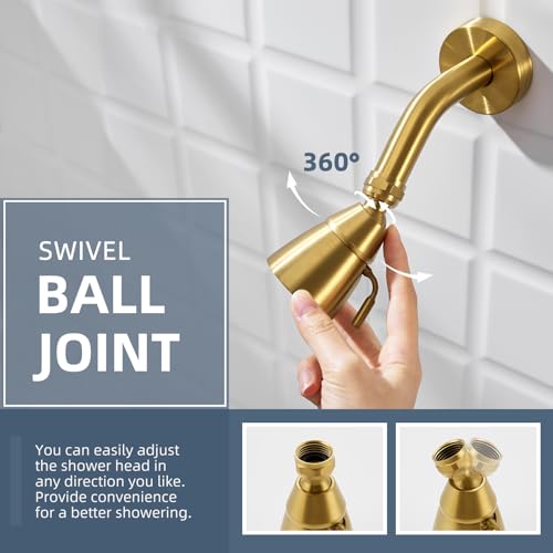 High Flow Shower Head Adjustable