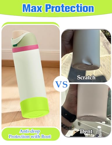 2PCS Silicone Boot for Owala FreeSip Water Bottle 32oz (2 Count)