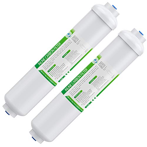 T33 Inline Post Carbon Water Filter 1 (2 Count)