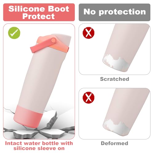2PCS Silicone Boot for Owala FreeSip Sway 30oz 40oz Bottle