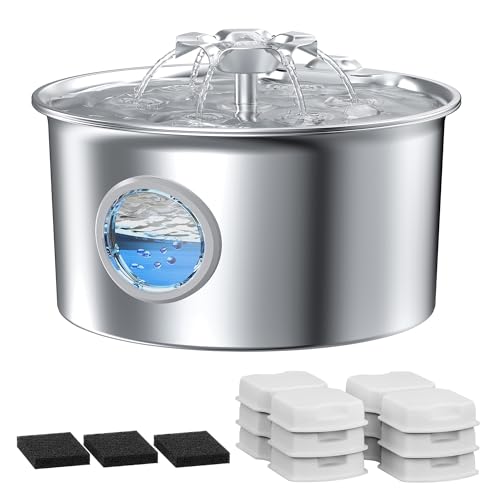 Cat Water Fountain Stainless Steel