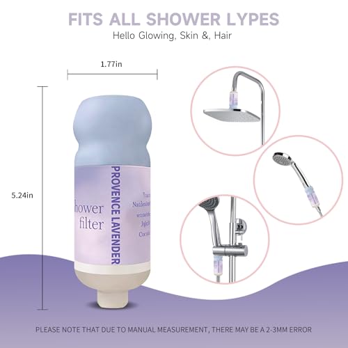 Vitamin C Shower Filter for Hard Water