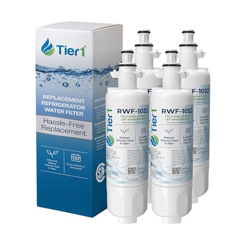 RWF1052 Replacement for LG LT700P Water Filter (4 Count)