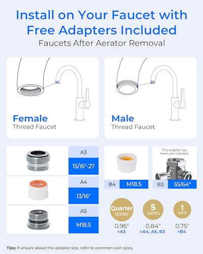 CTF 07 Ultra Filtration Water Filter for Sink Faucet