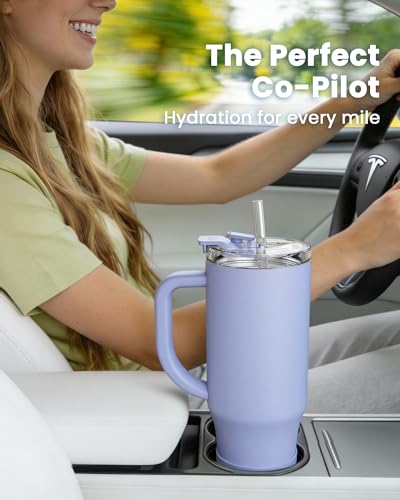 Insulated Mug 100% Leak Proof Insulated Water Bottle for Iced Coffee & Hot Drinks