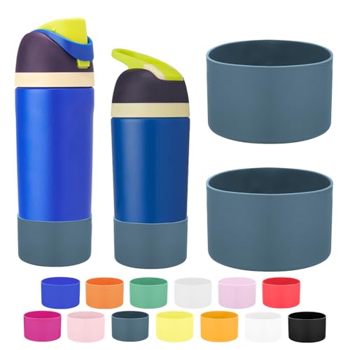 2PCS Protective Boot Compatible with Owala Kids Water Bottle 16 oz &14 oz