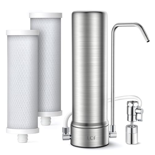 Upgrade 6 Stage Stainless Steel Countertop Water Filter