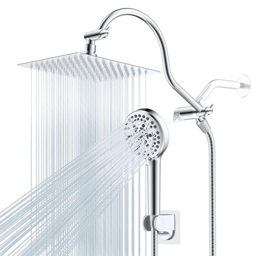 All Metal cUPC Certified High Pressure Rainfall 8'' Shower Head