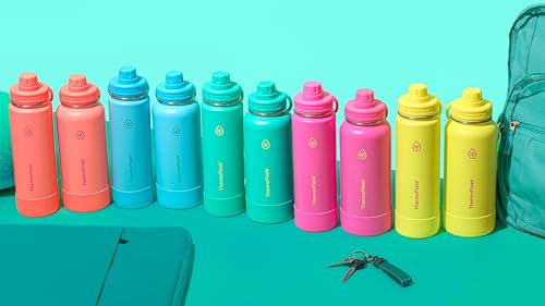 Insulated Water Bottle with Spout Lid
