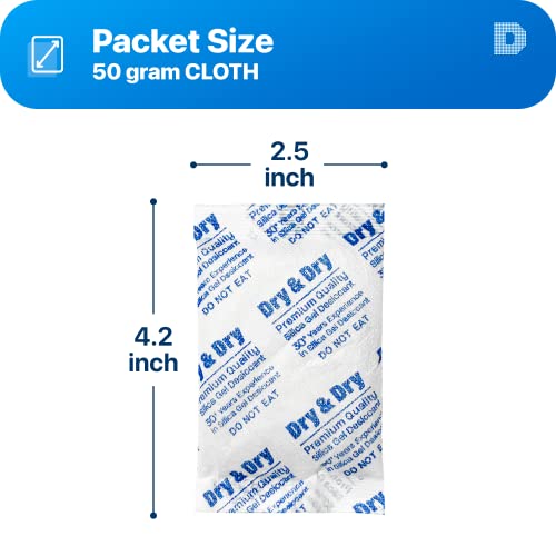 30 Gram [10 Packets] Silica Gel Packets Desiccants