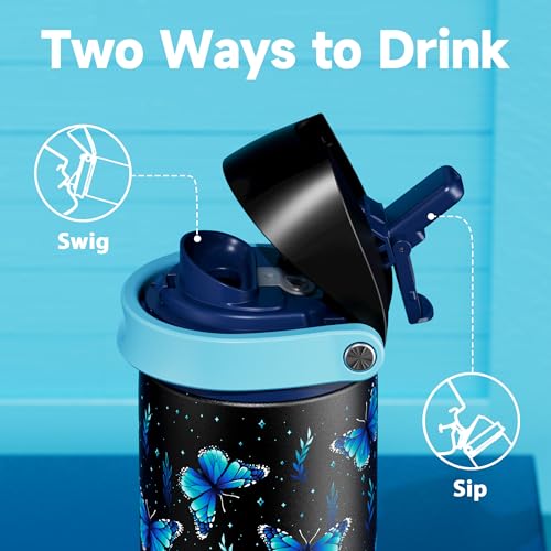 24 oz Insulated Water Bottle for Women