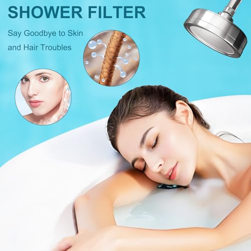 Vitamin C + E + A Shower Filter Replacement Cartridge Compatible with AquaHomeGroup Shower