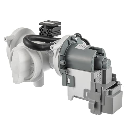 Upgraded) DC97-20621A Washer Pump Assembly Replace DC31-00187A 4959632 AP6807020 PS12592830 EAP12592830 Fit for Samsung Washing Machine Drain Pump Motor