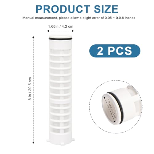 1-1/2" 100 Mesh Spin Down Filter Screen for Rusco & Vu-Flow Filtration (2 Count)