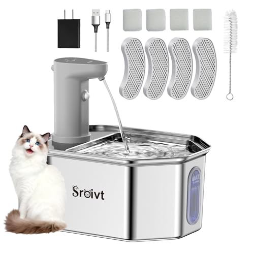 Cat Water Fountain Stainless Steel (2.12 Pound)