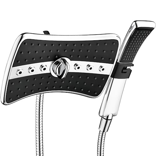 High Pressure Dual Shower Head Combo