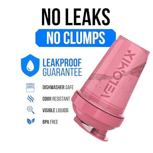 2 Pack 20oz Protein Shaker Bottle for Protein Mixes (2 Count)