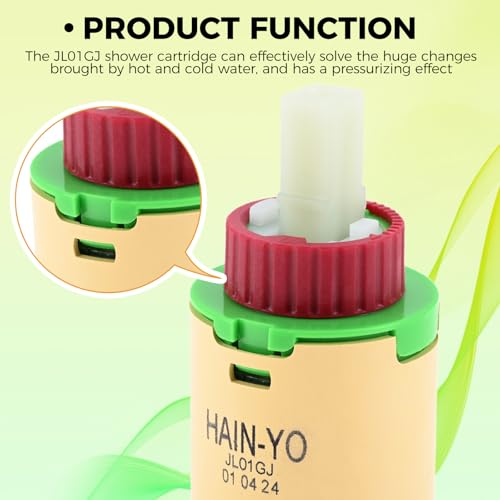 HJ-40(JL01GJ) 40mm Shower Cartridge Replacement for Most Brands Tub Valve