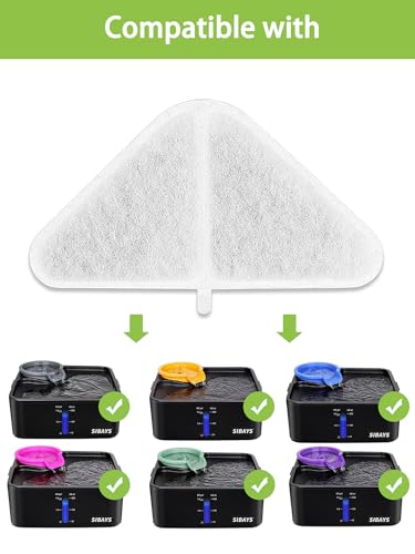 Cat Water Fountain Filters (6 Count)