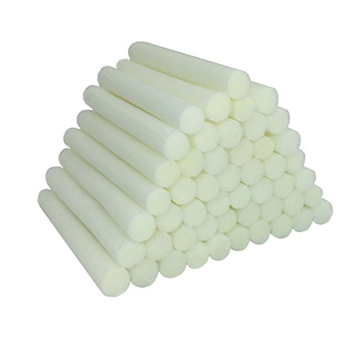 50 Pack Car Diffuser Sponges Refill Sticks Filter Wick Replacements (50 Count)