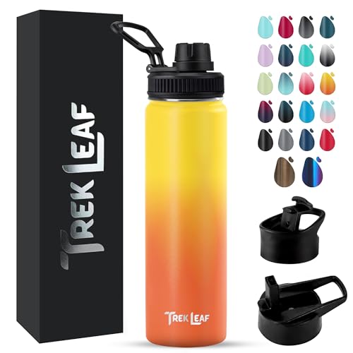 Travel Water Bottle with 3 Lids