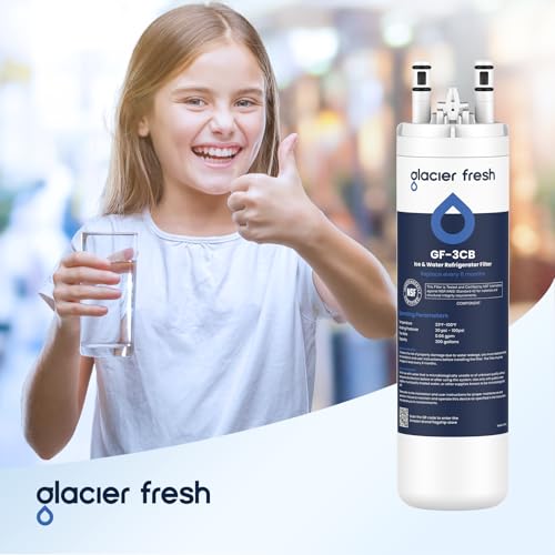 WF3CB Refrigerator Water Filter Replacement Pack of 3 (3 Count)