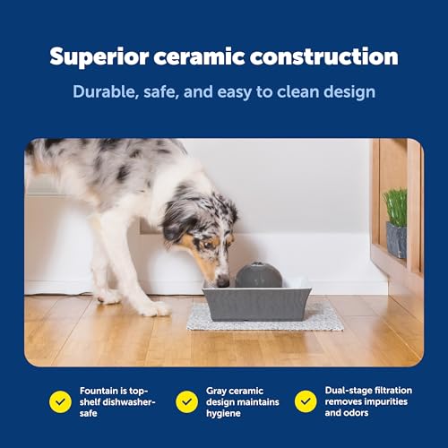 Drinkwell Ceramic Pet Water Fountain (4 Count)