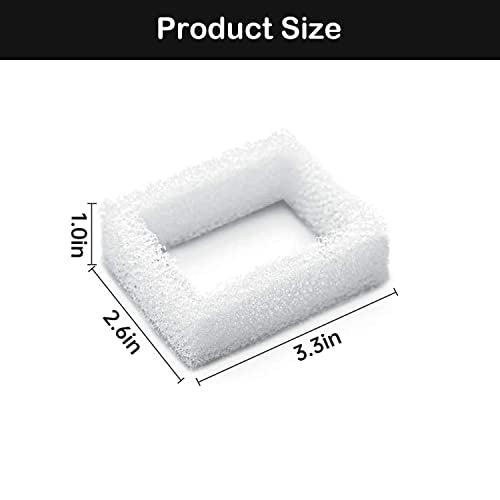 Cat Water Fountain Filter Compatible with Ceramic Pet Water Dispensers